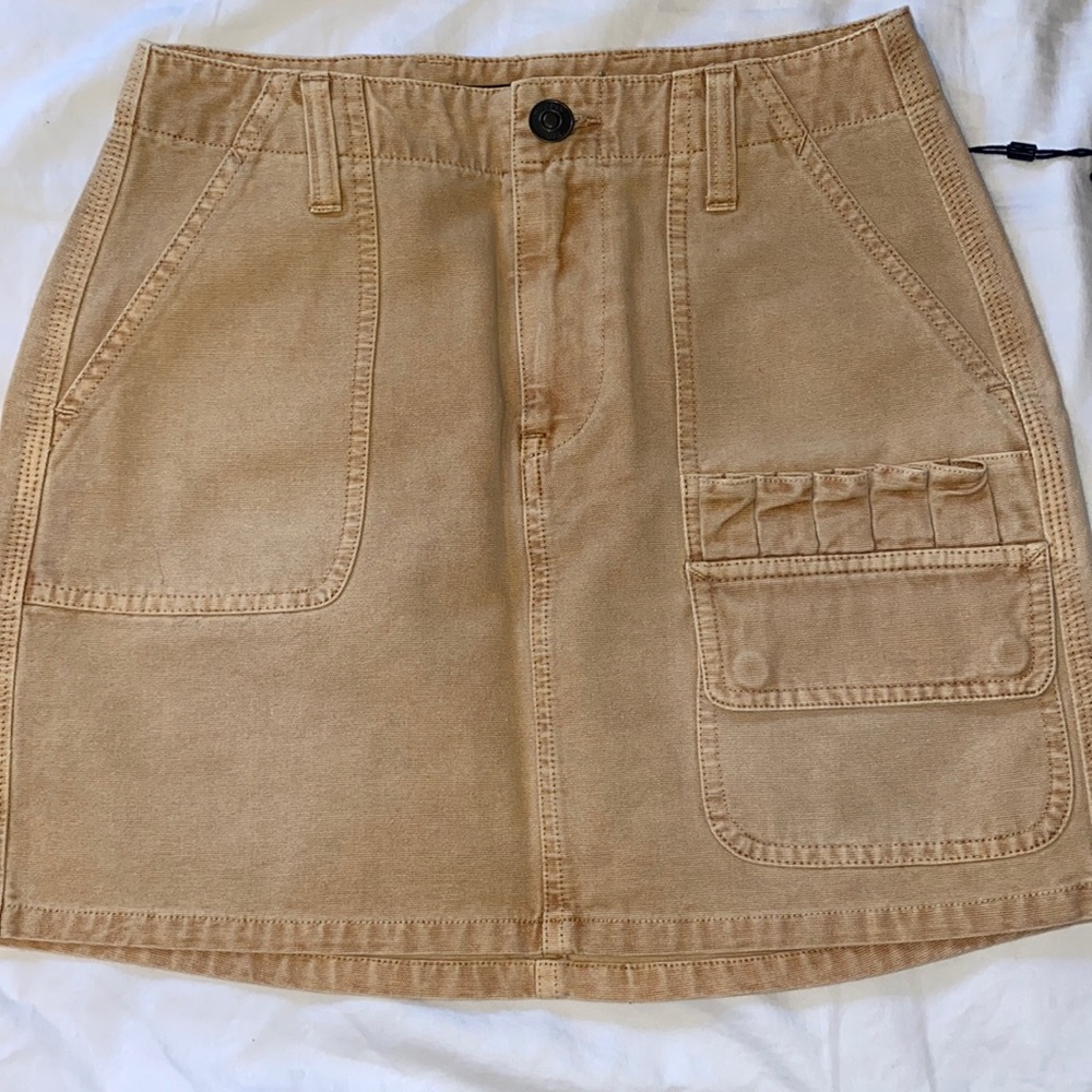 Hudson cargo mini skirt